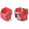 Kistenberg Bineer Short Set 6 ks 214x198x238mm červená KBISS22