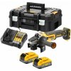 Dewalt Aku uhlová brúska DCG405S2T, 18 V, 9000 ot./min., DCG405S2T-QW