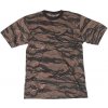 Maskáčové tričko s krátkym rukávom - tiger-stripe, L