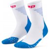 CEP Core Run Edt. Vertical Socks Mid Cut men Vysoké ponožky pánské Barva: white/blue&pink, Velikost: III