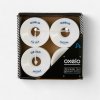 OXELO 4 kolieska na dvojradové korčule Oxelo 60 mm 82A biele