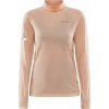 Craft ADV SubZ Wool LS Tee triko dámské Barva: světle růžová, Velikost: S