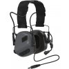 EARMOR Elektronická slúchadlá Earmor M32 PLUS - sivá