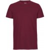 Neutral Pánske tričko Fit z organickej Fairtrade bavlny - Bordeaux | L