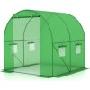 Záhradný skleník AUREA zelený 2x2 m