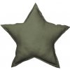 Ľanový vankúš Hviezda Pure Nature: Olive