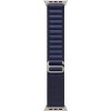 Apple Watch 49 mm námornícky modrý Alpský ťah – Medium – vyhotovenie z prírodného titánu MXMY3ZM/A