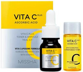 Missha Sada na starostlivosť o tvár Vita C Trial Kit - 15 ml, 10 ml