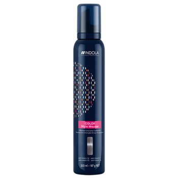 Indola Color Style Mousse farbiaca pena na vlasy Anthracite 200 ml