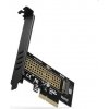 AXAGON PCEM2-N, PCIe x4 - M.2 NVMe M-key slot adaptér, vč. LP Axagon