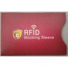 Bezpečnostný obal blokujúci RFID a NFC signál (ECO) | červený