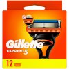 Gillette Fusion vymeniteľné hlavice, 12 ks/1 bal.