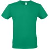 B&C Doprodej- Tričko B&C E150, krátký rukáv, pánské COT01001T52002-kelly green M Zelená kelly