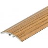 Prechodový profil Cezar LW305w1 Dub 12 samolepiaco-narážací oblý 0,93m 30 mm 0.93 bm W-AL-LW305W1-D-093 [833595]