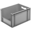 Euro prepravka s otvorom vpredu 295x395x230 mm šedá HP-4322 AV 2G