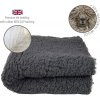 DRYBED Premium Vet Bed Senior 30 mm šedý 150 x 100 cm