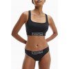 Športové bralette Heritage - QF6768E - UB1 - Čierna - Calvin Klein XS černá