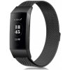 BStrap Milanese (Large) remienok na Fitbit Charge 3 / 4, black SFI005C04