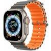 Devia remienok Deluxe Series Sport6 Silicone Two-tone Band 40/41mm - Gray/Orange 6938595381614