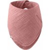 BIBS Bandana mušelínový slintáčik z BIO bavlny (Dusty Pink)
