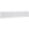 Dalap Plastová vetracia mriežka do dverí dvojitá 453x90 mm, biela