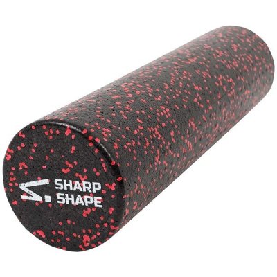 Sharp Shape Foam roller 60 cm, červeno-čierny