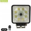 Cúvacie kamery vodotesné s uhlom záberu až 120° a pracovným 8x LED + výkon 1154 lumenov