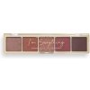 Revolution PRO Glam paletka očných tieňov No Regrets Soft Nude 5,5 g