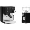 Rancilio Silvia BC, black + Eureka Mignon Bravo, CR black