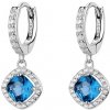 BROSWAY strieborné náušnice Fancy Freedom blue BWFFB128