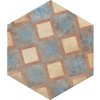 Dlažba Cir New Orleans Royal 24x27,7 cm mat 1049601, 0,970 m2