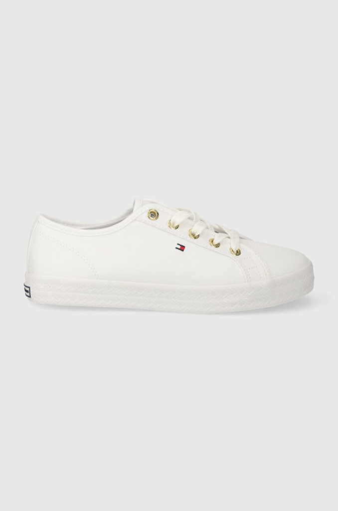 Tommy Hilfiger tenisky Essential Nautical Sneaker dámske biela