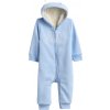 Detský overal GAP V FRCH LOGO SHERPA LINED PC svetlomodrá biela