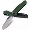 Benchmade 9400 Osborne Satin automatický nôž 8,6 cm, zelená, hliník, Reverse Tanto