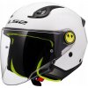 OTVORENÁ PRILBA DETSKÁ MOTOCYKLOVÁ PRILBA LS2 OF622 FUNNY II BIELA JET ECE 22.06