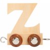 small foot Drevený vláčik vláčikodráhy abeceda písmeno Z