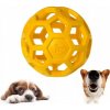 JW Pet Hol Ee Roller lopta 8,7cm žltá