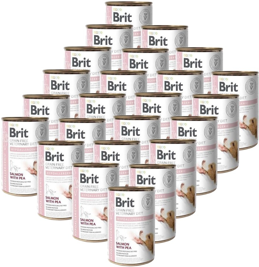 Brit Veterinary Diets GF Dog Hypoallergenic 24 x 400 g