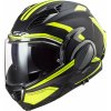 Preklápacia prilba na motocykel LS2 FF900 Valiant II Revo čierno-fluo žltá Veľkosť: XS