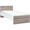 Jednolôžková posteľ Miami 90x200 cm dub york-biela