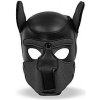 INTOYOU Neoprene Dog Mask (Black), fetish maska pes