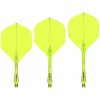 Winmau Winmau letky Fusion Yellow No.2, Veľkosť Short 22 mm