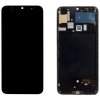 Samsung Galaxy A50 (A505F) displej lcd + dotykové sklo + rám (OLED displej) - čierny