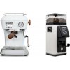 Ascaso Dream PID, Cloud White + Rancilio STILE, white