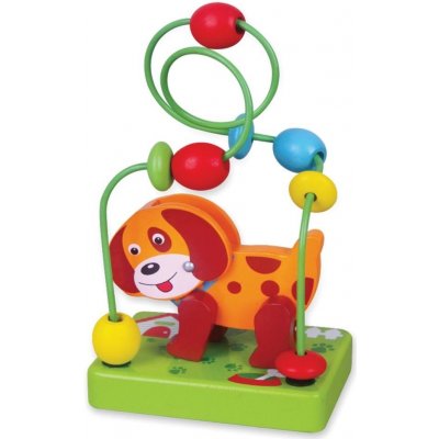 Viga Drevený labyrint psíček 406620 - Drevené hračky