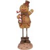 Dekorácia - Perníček Gingerbread Man 18 cm
