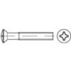 TOOLCRAFT TO-5432232 skrutky so zápustnou šošovkovou hlavou M6 20 mm krížová dražka Philips ocel glavanizované zinkom 200 ks; TO-5432232