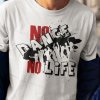 Tričko s potlačou No dance no life Pánsky Biela XL