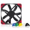 Noctua ventilátor NF-S12A PWM chromax.black.swap, 4-pin, 1200 RPM, 17.8dB, 12V - 120mm