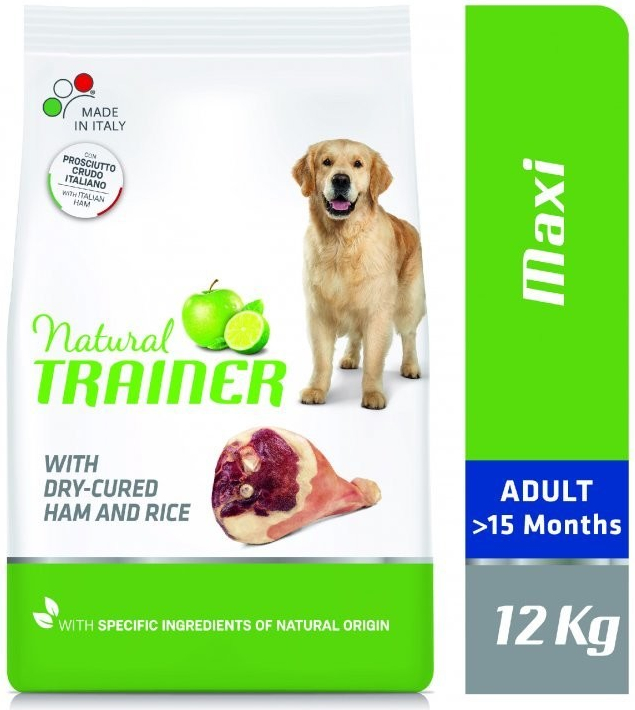 Nova Foods Trainer Natural Maxi Adult šunka 12 kg